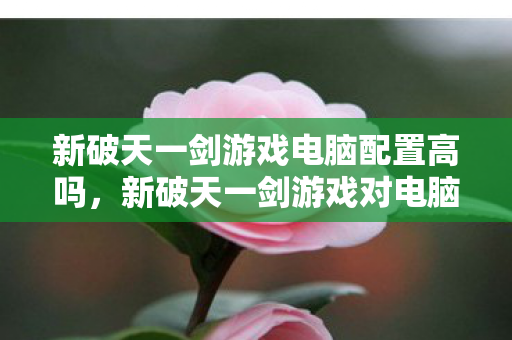 新破天一剑游戏对电脑配置的要求如何图片