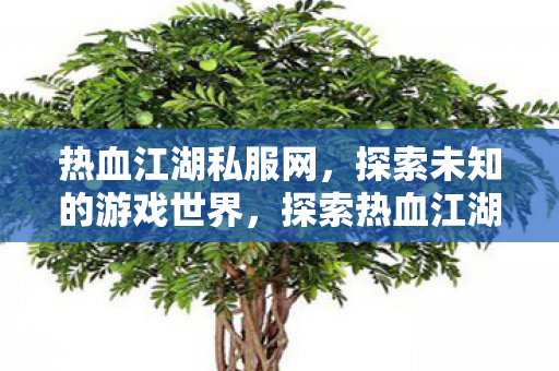 热血江湖私服网,探索未知的游戏世界,探索热血江湖私服网,解锁未知的游戏世界 热血江湖私服网,探索未知的游戏世界,探索热血江湖私服网,解锁未知的游戏世界