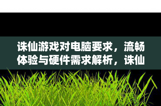 诛仙游戏流畅体验与硬件需求全解析图片