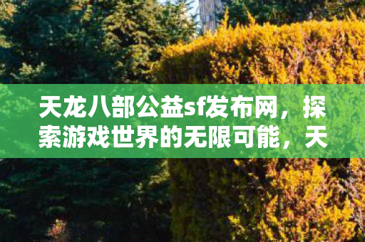 天龙八部公益sf发布网，探索游戏世界的无限可能，天龙八部公益SF，探索游戏世界的无限可能
