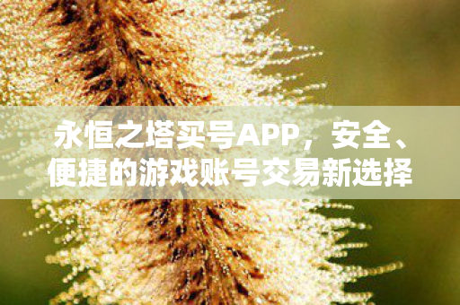 便捷的游戏账号交易新选择图片