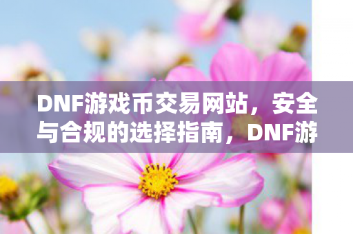 DNF游戏币交易网站,安全与合规的选择指南,DNF游戏币交易网站,安全与合规的选择指南 DNF游戏币交易网站,安全与合规的选择指南,DNF游戏币交易网站,安全与合规的选择指南