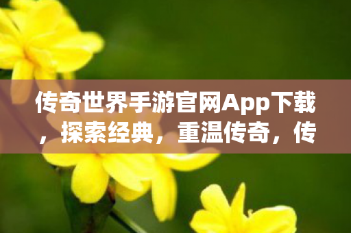 传奇世界手游官网App下载,探索经典,重温传奇,传奇世界手游官网App,重温经典,探索传奇之旅 传奇世界手游官网App下载,探索经典,重温传奇,传奇世界手游官网App,重温经典,探索传奇之旅
