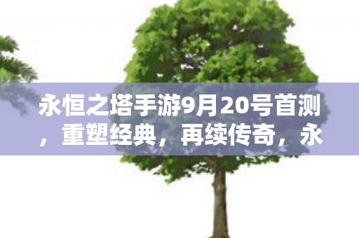 永恒之塔手游9月20号首测图片