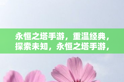 永恒之塔手游图片