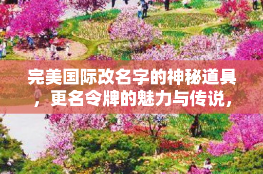 完美国际改名字的神秘道具,更名令牌的魅力与传说,更名令牌,完美国际改名的神秘道具 完美国际改名字的神秘道具,更名令牌的魅力与传说,更名令牌,完美国际改名的神秘道具