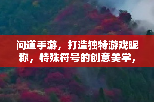探索特殊符号的创意美学图片