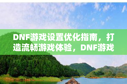 DNF游戏设置优化指南图片