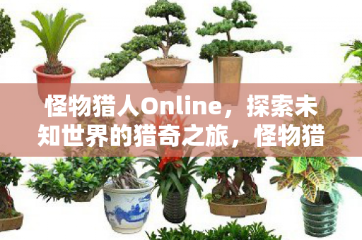怪物猎人Online,探索未知世界的猎奇之旅,怪物猎人Online,探索未知世界的猎奇之旅 怪物猎人Online,探索未知世界的猎奇之旅,怪物猎人Online,探索未知世界的猎奇之旅