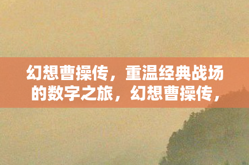幻想曹操传,重温经典战场的数字之旅,幻想曹操传,数字之旅重温经典战场 幻想曹操传,重温经典战场的数字之旅,幻想曹操传,数字之旅重温经典战场