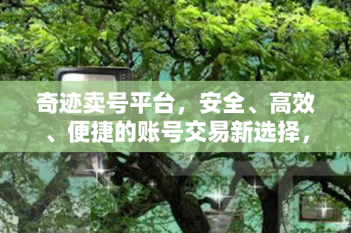 便捷的账号交易新选择图片