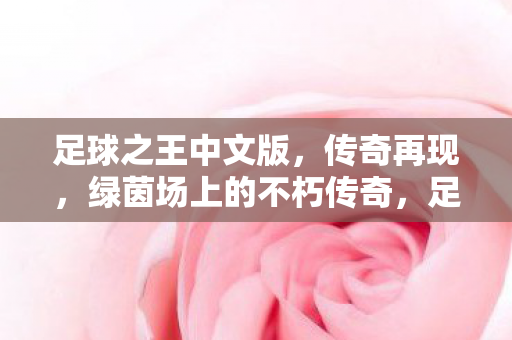 足球之王中文版,传奇再现,绿茵场上的不朽传奇,足球之王中文版,传奇再现,绿茵场上的不朽传奇 足球之王中文版,传奇再现,绿茵场上的不朽传奇,足球之王中文版,传奇再现,绿茵场上的不朽传奇