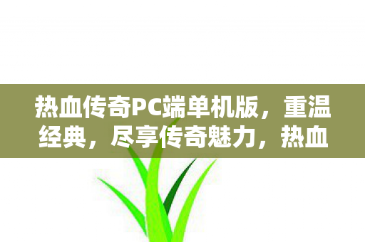 热血传奇PC端单机版图片