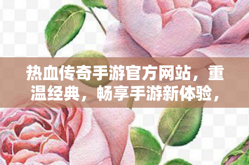 热血传奇手游官方网站图片