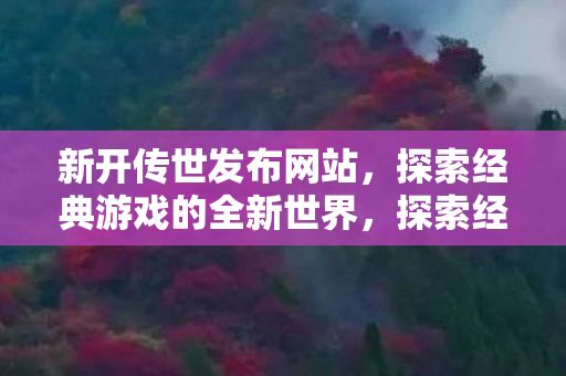 探索经典游戏的全新世界图片