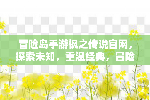 冒险岛手游枫之传说官网图片