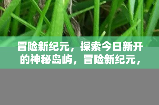 探索今日新开的神秘岛屿图片