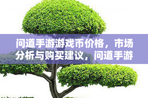 问道手游游戏币价格分析及购买建议图片