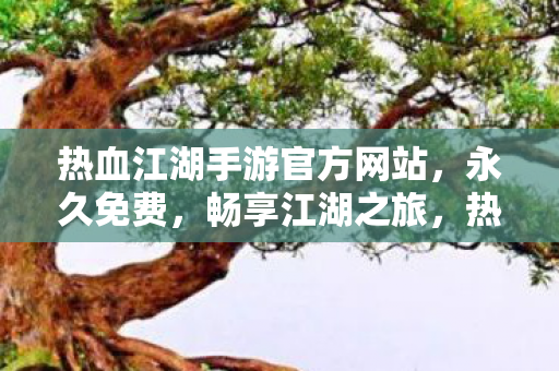 热血江湖手游官方网站图片