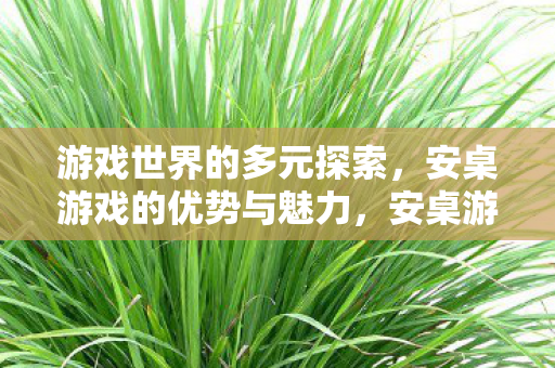 游戏世界的多元探索,安桌游戏的优势与魅力,安桌游戏,探索多元世界的魅力与优势 游戏世界的多元探索,安桌游戏的优势与魅力,安桌游戏,探索多元世界的魅力与优势