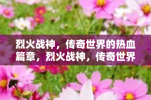 传奇世界的热血篇章图片