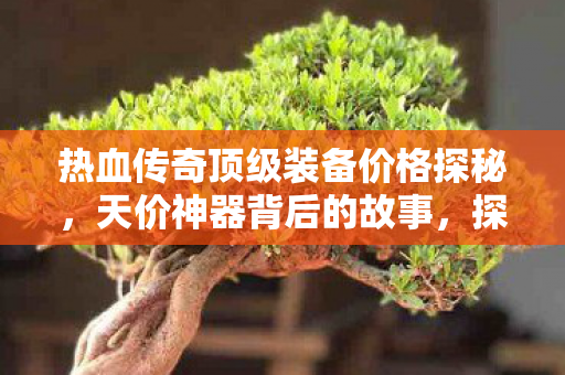 热血传奇顶级装备价格探秘图片