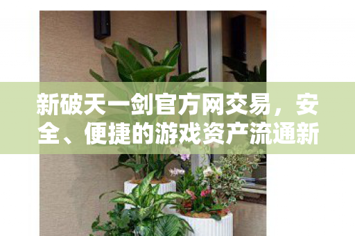 打造安全便捷的游戏资产交易平台图片