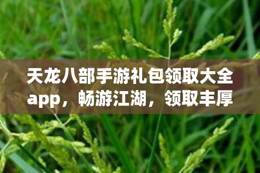 天龙八部手游礼包领取大全app图片