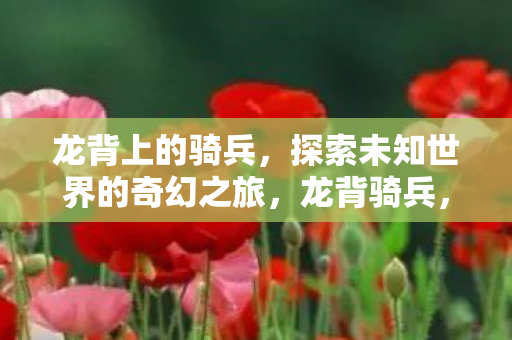 龙背上的骑兵,探索未知世界的奇幻之旅,龙背骑兵,探索未知世界的奇幻冒险之旅 龙背上的骑兵,探索未知世界的奇幻之旅,龙背骑兵,探索未知世界的奇幻冒险之旅