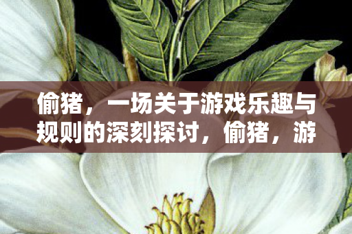 偷猪，一场关于游戏乐趣与规则的深刻探讨，偷猪，游戏乐趣与规则的碰撞与融合