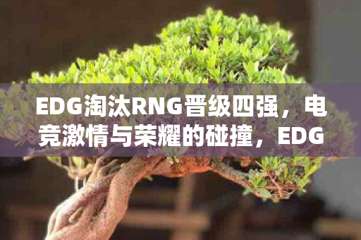 EDG淘汰RNG晋级四强,电竞激情与荣耀的碰撞,EDG淘汰RNG,电竞激情与荣耀碰撞,晋级四强! EDG淘汰RNG晋级四强,电竞激情与荣耀的碰撞,EDG淘汰RNG,电竞激情与荣耀碰撞,晋级四强!