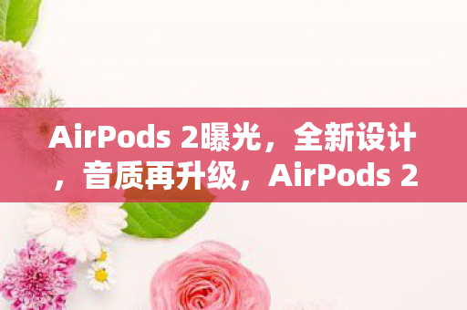 AirPods 2曝光，全新设计，音质再升级，AirPods 2曝光，全新设计，音质再升级