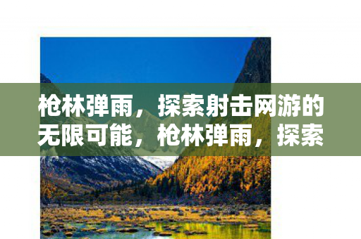 枪林弹雨，探索射击网游的无限可能，枪林弹雨，探索射击网游的无限可能