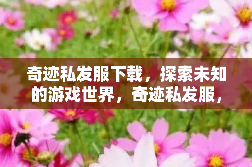 探索未知游戏世界的奇妙之旅图片
