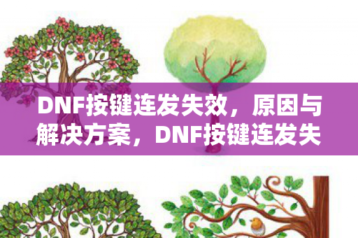 DNF按键连发失效,原因与解决方案,DNF按键连发失效,原因及解决方案全解析 DNF按键连发失效,原因与解决方案,DNF按键连发失效,原因及解决方案全解析