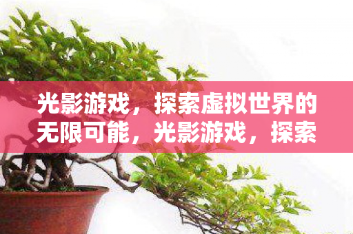 光影游戏，探索虚拟世界的无限可能，光影游戏，探索虚拟世界的无限可能
