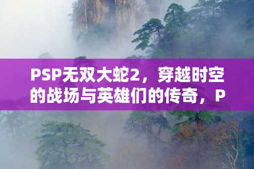 PSP无双大蛇2,穿越时空的战场与英雄们的传奇,PSP无双大蛇2,穿越时空的战场与英雄传奇 PSP无双大蛇2,穿越时空的战场与英雄们的传奇,PSP无双大蛇2,穿越时空的战场与英雄传奇
