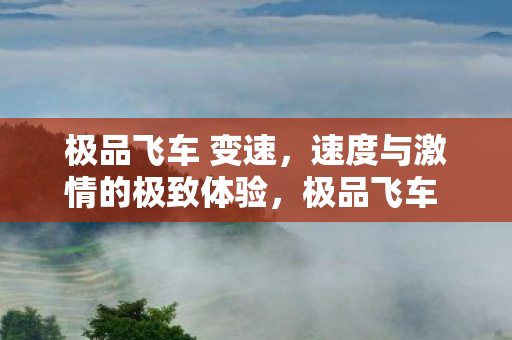 极品飞车 变速，速度与激情的极致体验，极品飞车 变速，速度与激情的极致体验