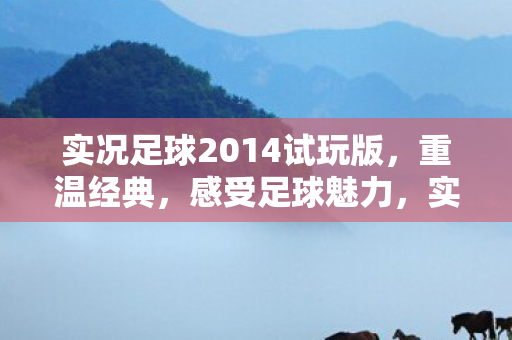 实况足球2014试玩版,重温经典,感受足球魅力,实况足球2014试玩版,重温经典,感受足球魅力 实况足球2014试玩版,重温经典,感受足球魅力,实况足球2014试玩版,重温经典,感受足球魅力