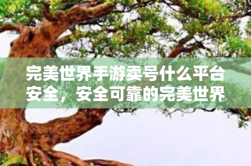 完美世界手游卖号什么平台安全,安全可靠的完美世界手游账号交易平台推荐 完美世界手游卖号什么平台安全,安全可靠的完美世界手游账号交易平台推荐