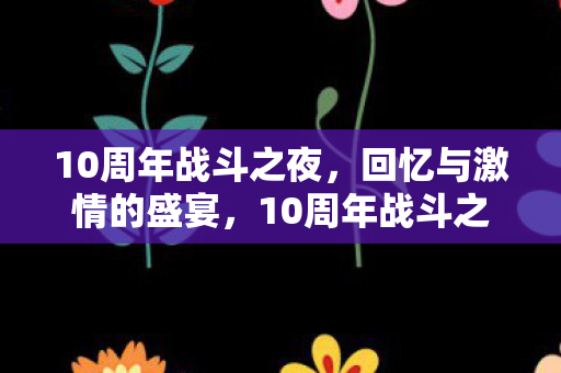 10周年战斗之夜，回忆与激情的盛宴，10周年战斗之夜，回忆与激情的盛宴
