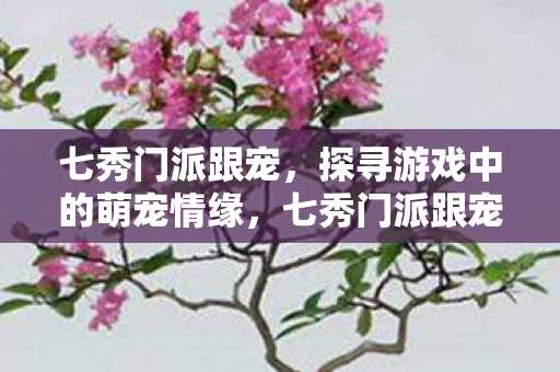 探寻游戏中的萌宠情缘图片