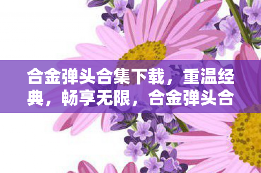 合金弹头合集下载，重温经典，畅享无限，合金弹头合集下载，重温经典，畅享无限
